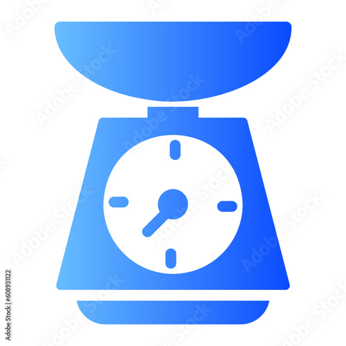 weight gradient icon