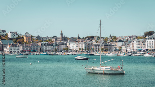 Audierne city and port- tour tourism in France, Brittany- Finistere
