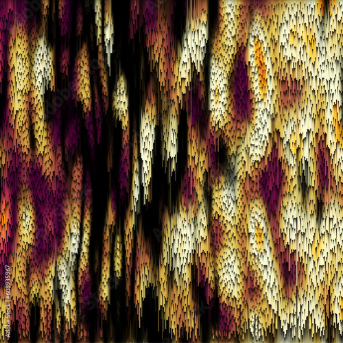 Vector image with imitation of grunge texture. Exotic animal skin background