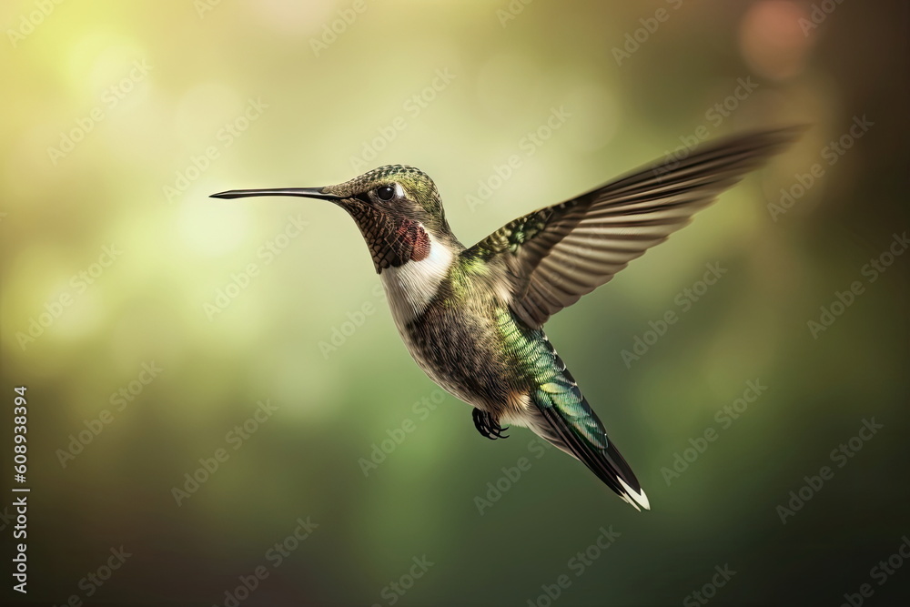 Fototapeta premium Hummingbird flying