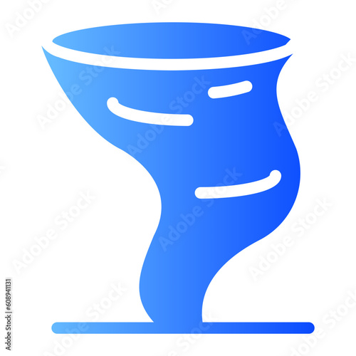 tornado gradient icon