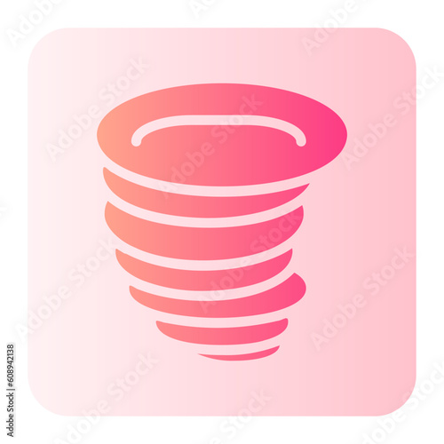 tornado gradient icon