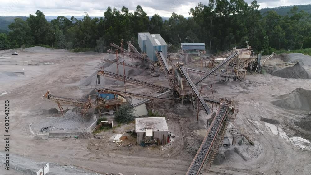 Quarry for Mining Aerial View Quarry for Mining Aerial View