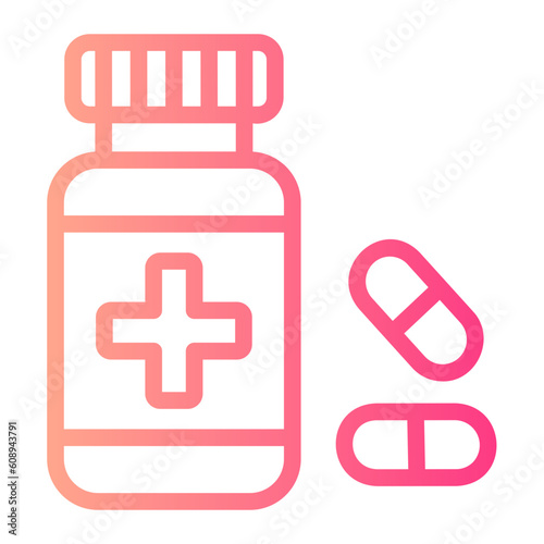 painkiller gradient icon