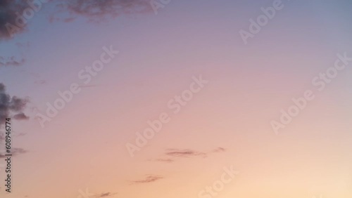 Red purple orange blue pink sunset sky cloud Red purple cloudscape time lapse
