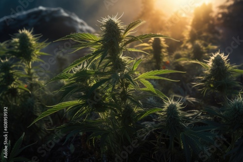 Exquisite Cannabis Plant