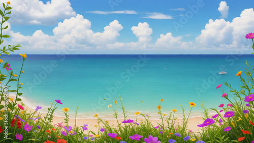 夏の海イメージ © plants_ka