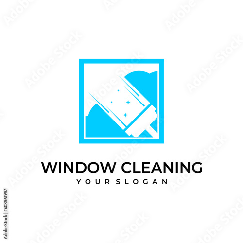 window cleaning logo design