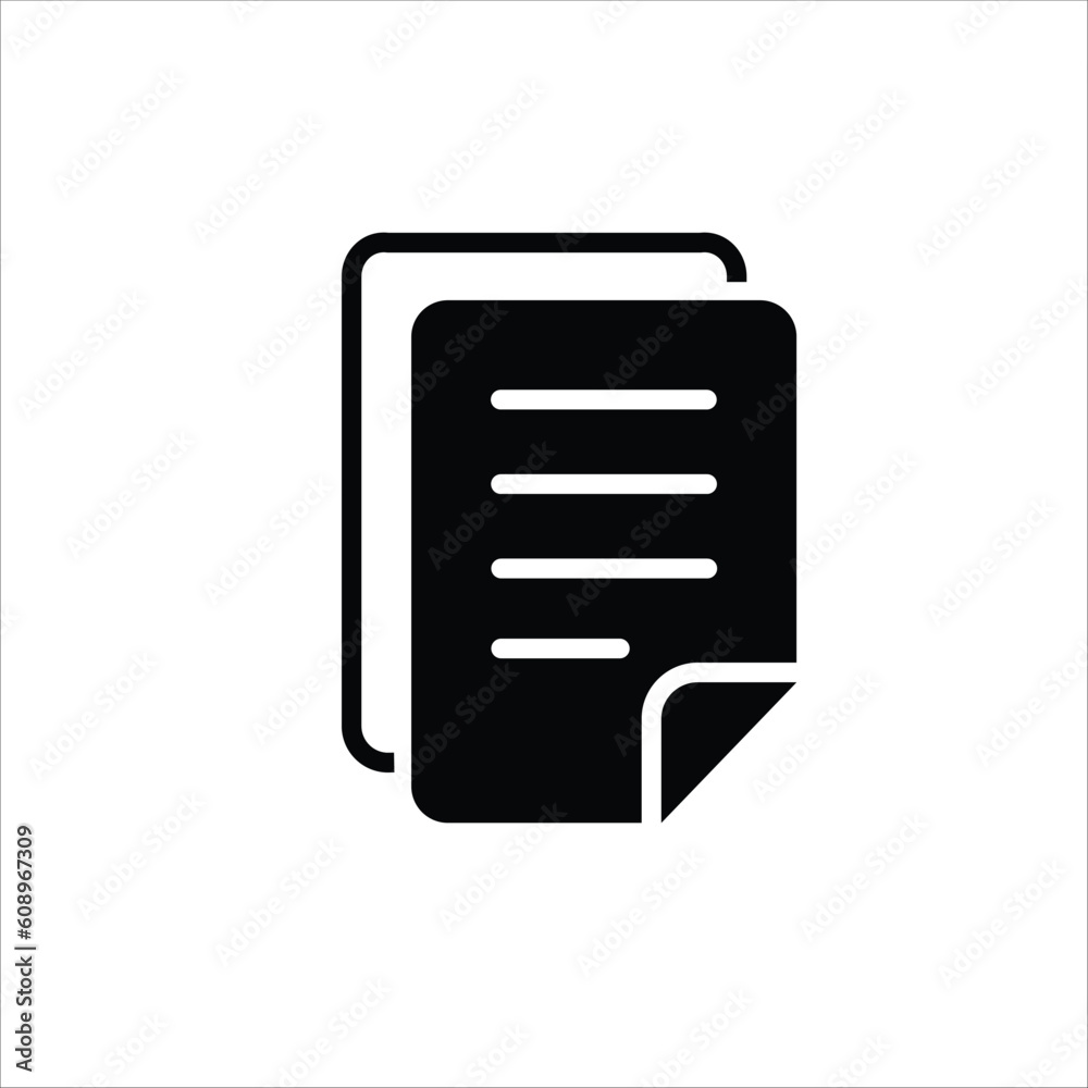 icon vektor, paper icon, user interface icon vektor, paper icon, user interface