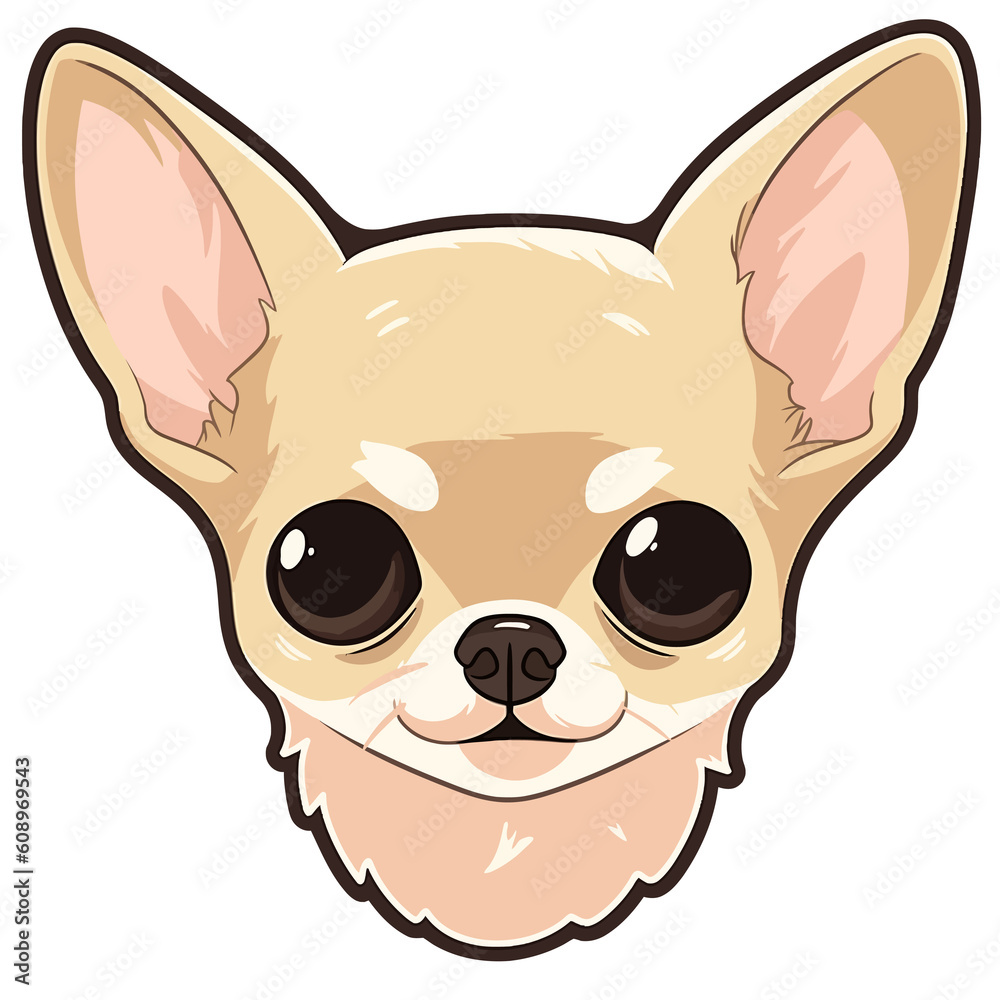 Chihuahua, vector style, generative ai Chihuahua, vector style, generative ai