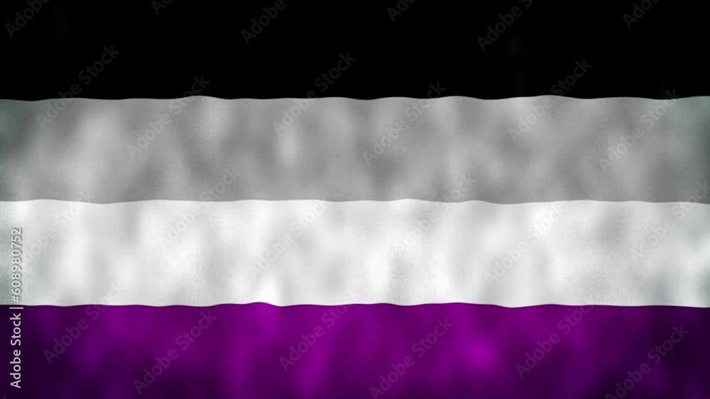 Asexuality pride flag. The Asexual Pride Flag waving. Asexual Pride ...