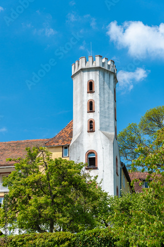 Historischer Slevogthof bei Leinsweiler. Region Pfalz im Bundesland Rheinland-Pfalz in Deutschland