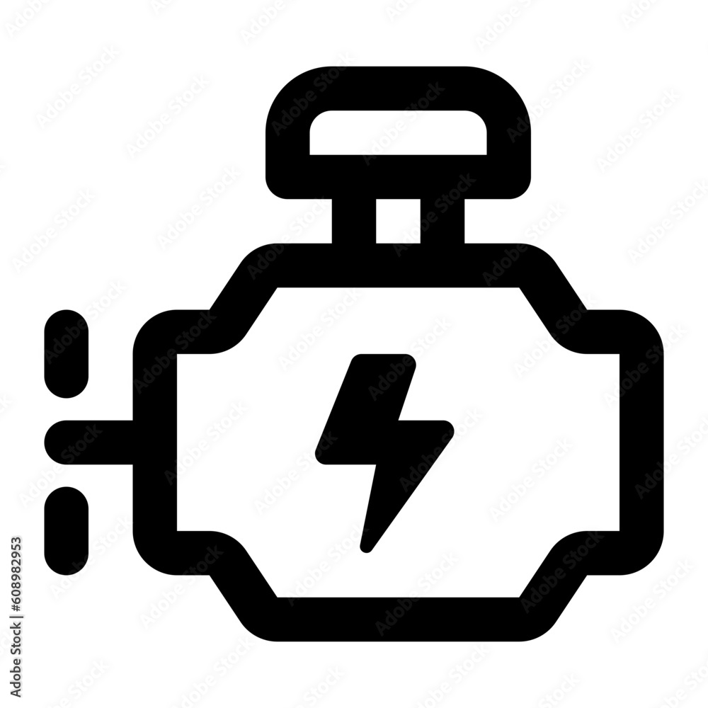 Car Engine Icon Car Engine Icon
