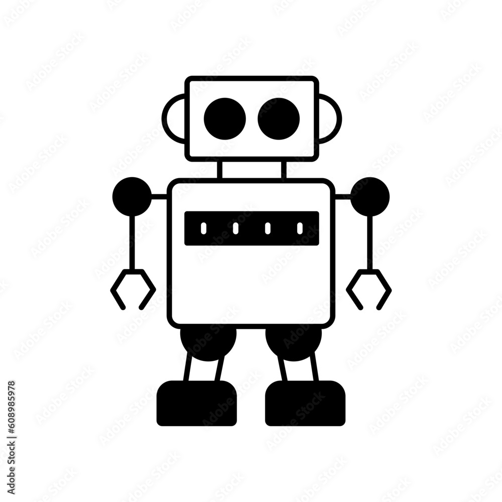 Artificial Intelligence Vector Icon

