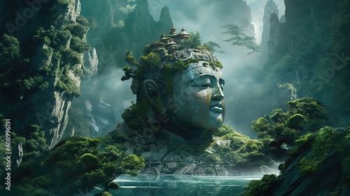 mindfulness details hyper resolution Buddha © Huy Tran