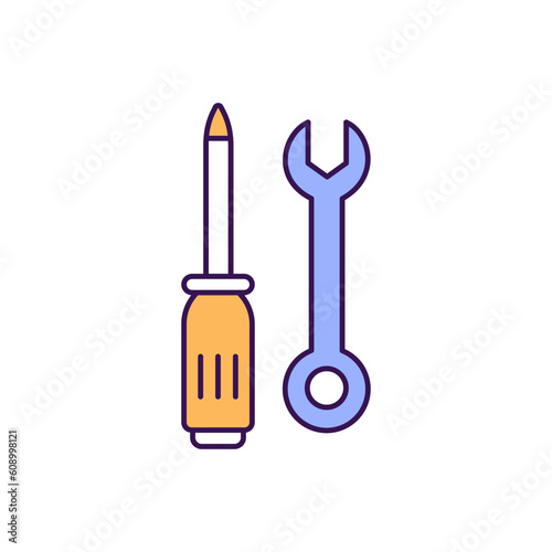 Settings Tools Vector Icon

