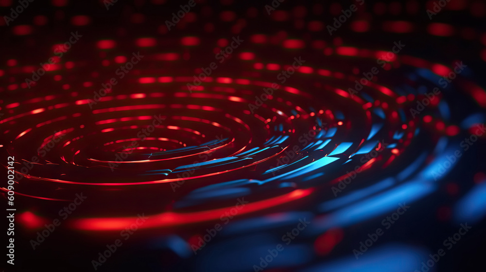 Modern digital abstract 3D background. Can be used in the description of network abilities, technological processes, digital storages, science, education, etc. Copy space. Based on Generative AI Modern digital abstract 3D background. Can be used in the description of network abilities, technological processes, digital storages, science, education, etc. Copy space. Based on Generative AI