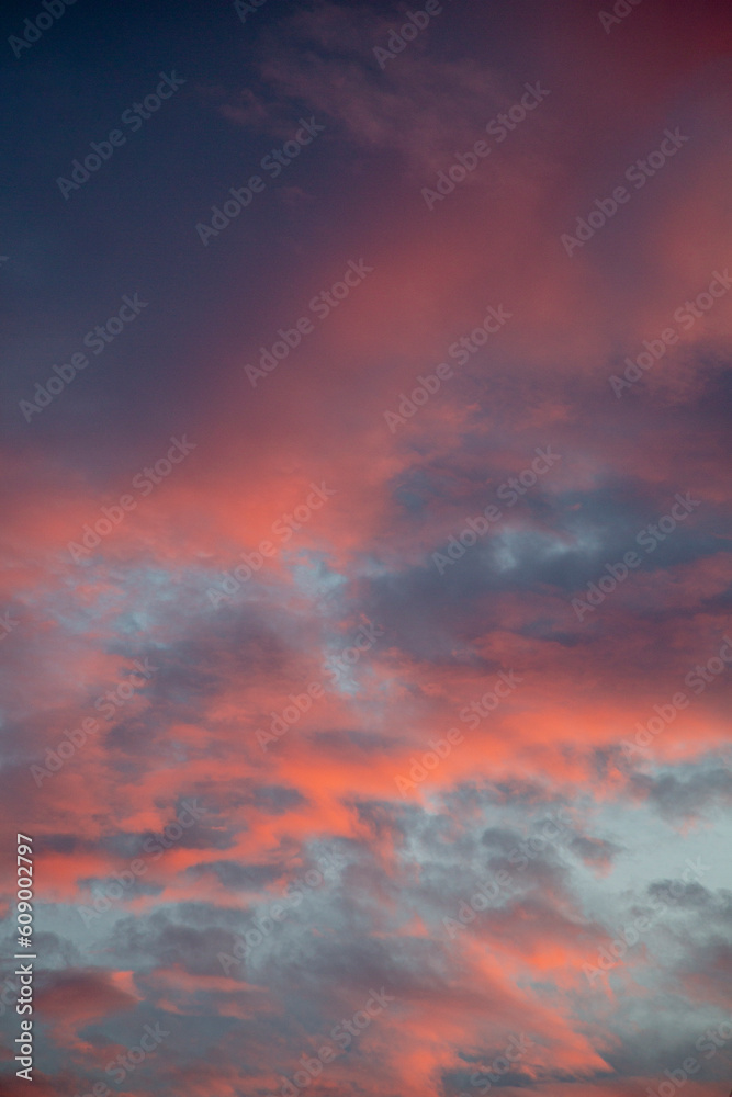 Beautiful Cloudscape with Dramatic Sky and Scenic Nature Background, No People Present