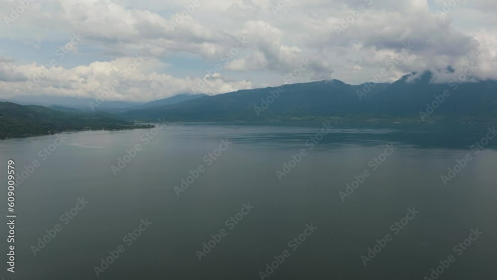 Lake Singkarak among the mountains in West Sumatra, Indonesia. Lake Singkarak among the mountains in West Sumatra, Indonesia.