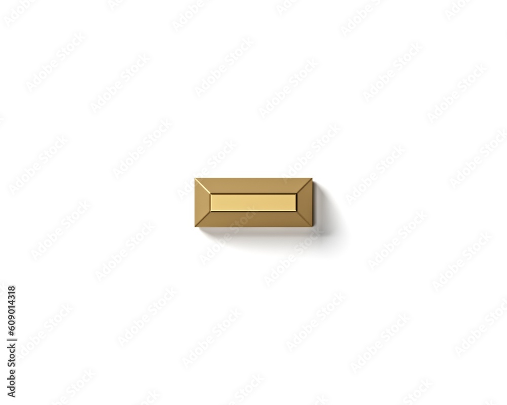 Symbols made of gold. 3d illustration of golden alphabet isolated on white background Symbols made of gold. 3d illustration of golden alphabet isolated on white background