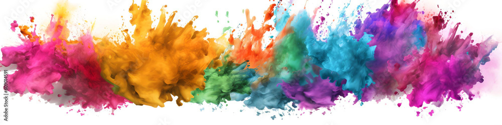 Abstract colorful background - horizontal (4:1)