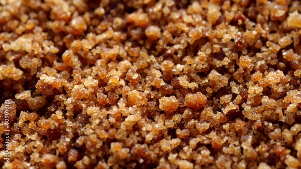 Brown coconut palm sugar background topview. Brown coconut palm sugar background topview.