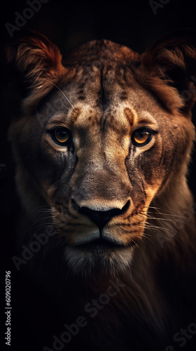 Lion_ultrasharp_photography_hd_wallpaper_inspired_by_the_nature  Generative AI