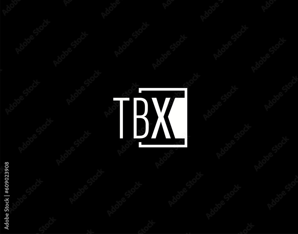 TBX Logo and Graphics Design, Modern and Sleek Vector Art and Icons isolated on black background TBX Logo and Graphics Design, Modern and Sleek Vector Art and Icons isolated on black background