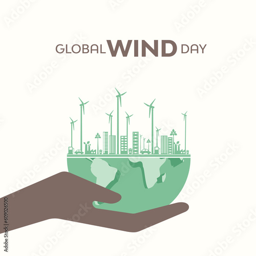 Global Wind Day is an annual event celebrated on June 15th