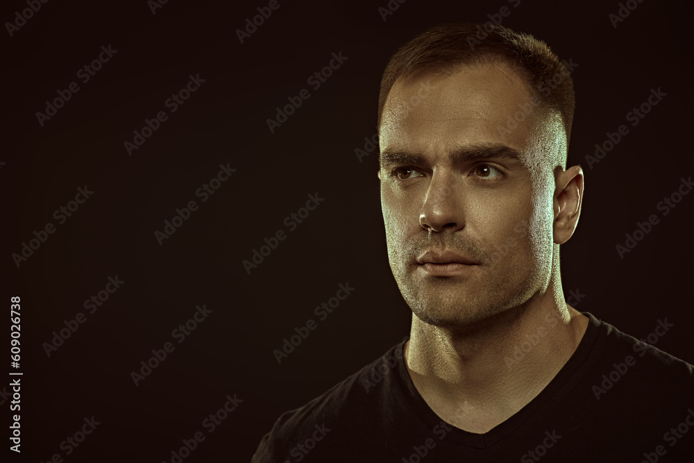 Fototapeta premium confident strong man