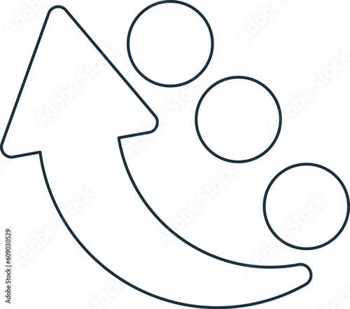 Priorities icon. Monochrome simple sign from performance collection. Priorities icon for logo, templates, web design and infographics.
