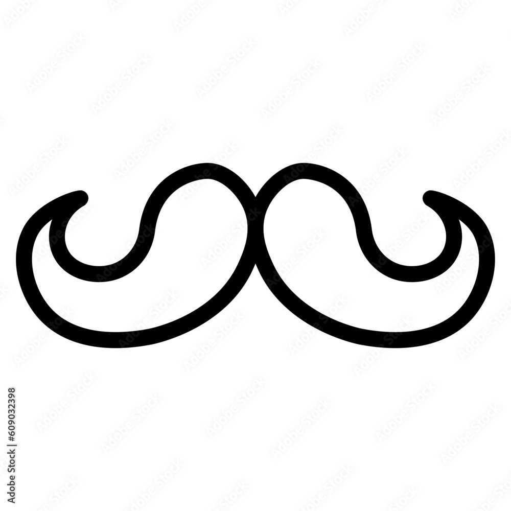 mustache line mustache line