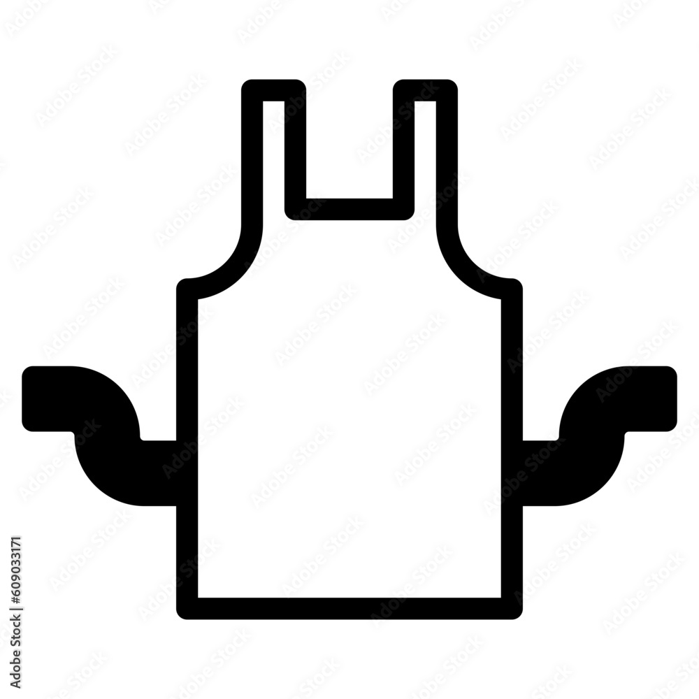 barber apron dualtone barber apron dualtone