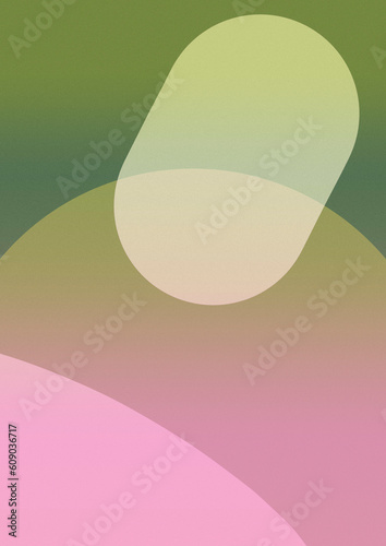 Geometric sheet design with texture to decorate house wall