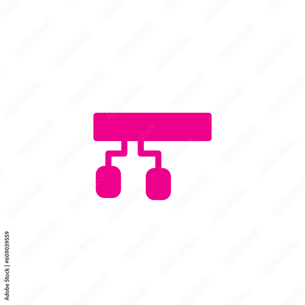 Pedals Connector Control Solid Icon