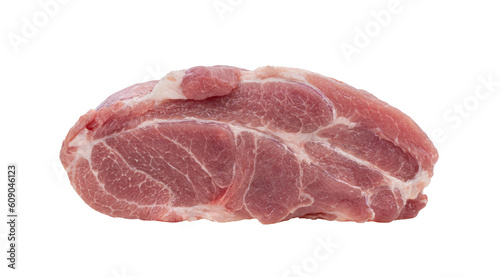 Raw pork on transparent png