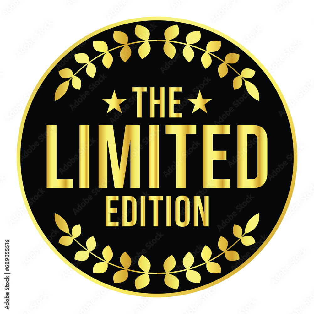Limited Edition Stamp, Logo, Sign, Icon, Badge, Emblem, Patch, Label ...