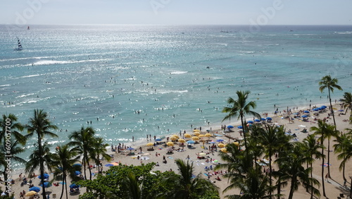 Hawaii Oahu Waikiki Beach  photo