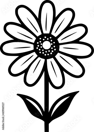 Daisy - High Quality Vector Logo - Vector illustration ideal for T-shirt graphic