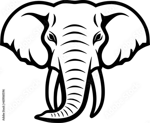Elephant - High Quality Vector Logo - Vector illustration ideal for T-shirt graphic