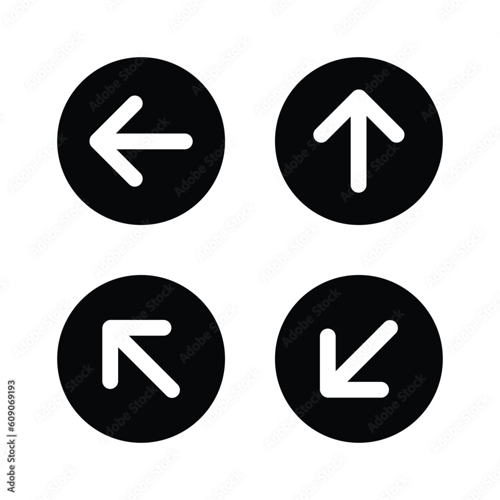 Arrow vector collection. Arrow shapes icon. cursoe flat style isolated on white background Arrow vector collection. Arrow shapes icon. cursoe flat style isolated on white background
