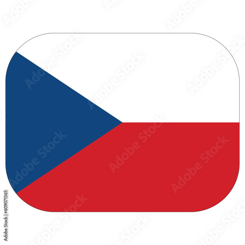 Flag of the Czech Republic in a rectangle shape Free Download Flag of the Czech Republic in a rectangle shape - GFXLoad