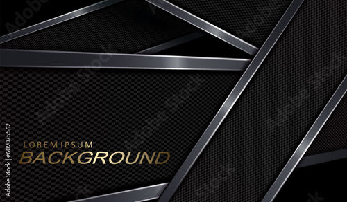 Sophisticated geometric dark color design with textured grille and lustrous finish