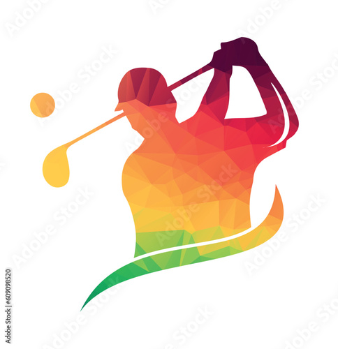 golf logo swing sh