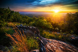 Sunset at Kennesaw Mountain National Battlefield Park near Atlanta, GA