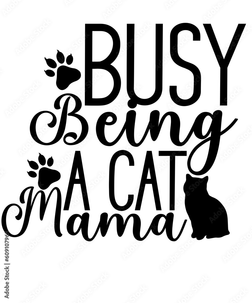 Funny Cat SVG Bundle, Cat SVG, Kitten SVG, Cat lady svg, crazy cat lady