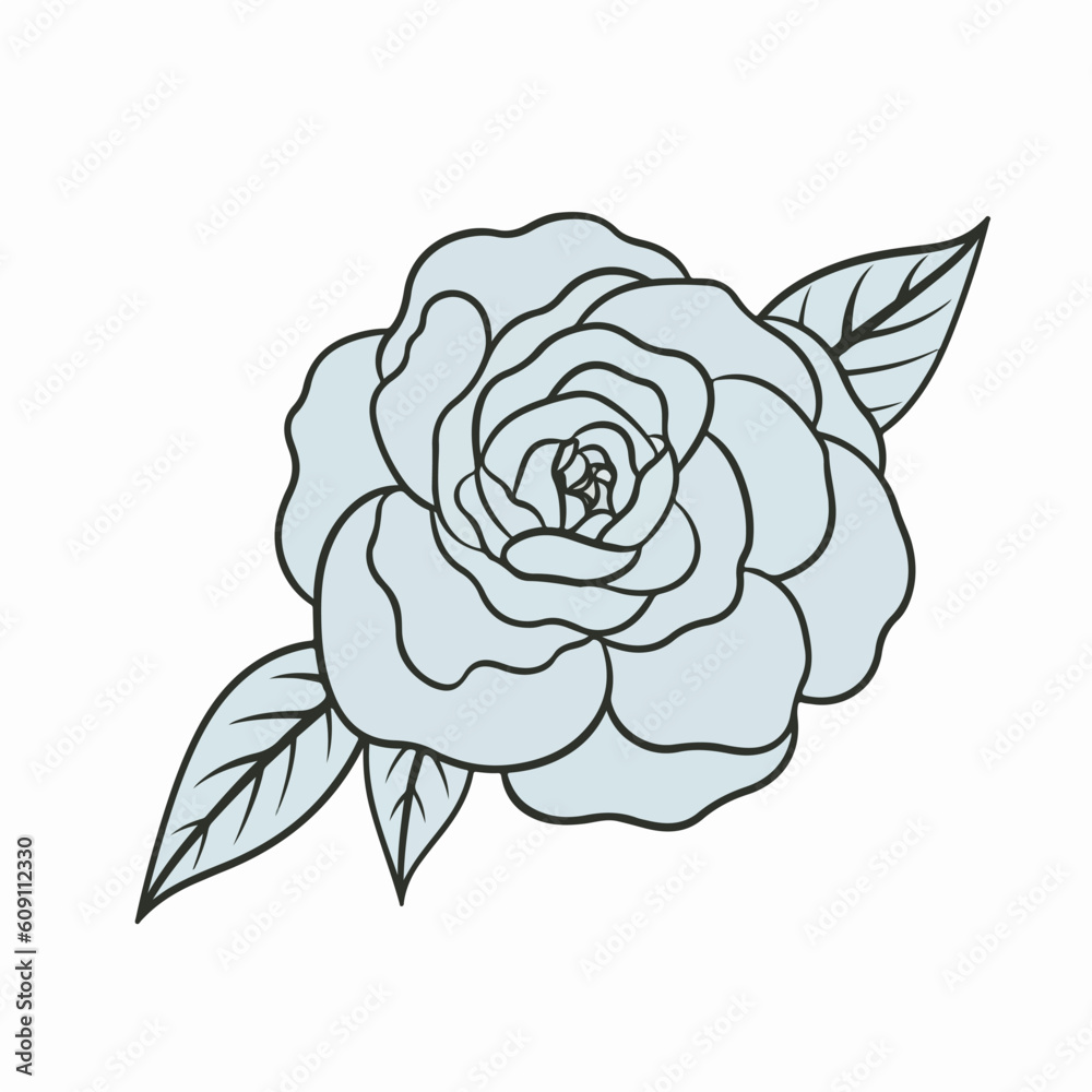 Versatile camellia illustrations that can be used for a variety of applications. Versatile camellia illustrations that can be used for a variety of applications.