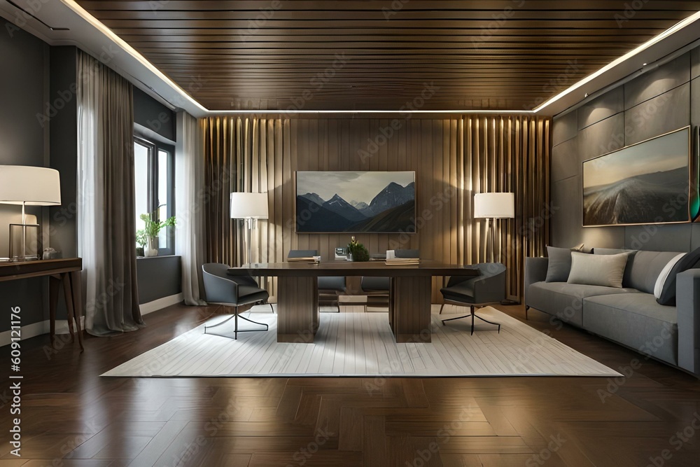 Fototapeta premium modern living room
