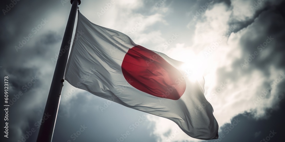 Japan Flag HD 8K wallpaper Stock Photography Photo Image Stock Illustration
