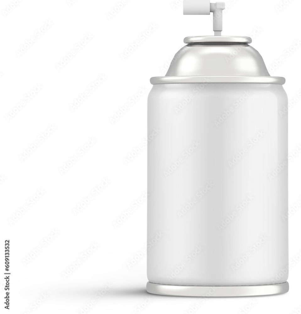 Air Freshener Spray Bottle With Clear Lid 3D Rendering Air Freshener Spray Bottle With Clear Lid 3D Rendering